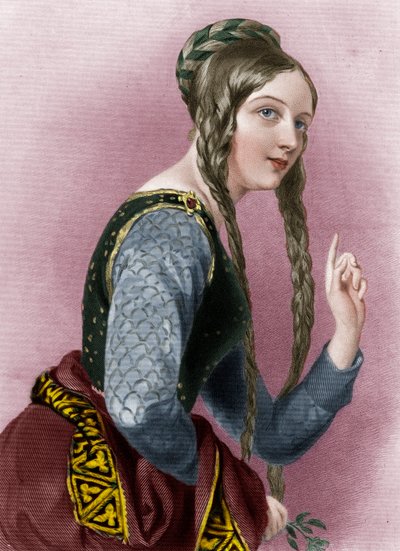 阿基坦的埃莉诺，英格兰亨利二世女王 作者 不明