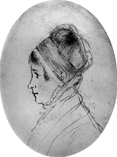 英国监狱和社会改革者伊丽莎白·弗莱（Elizabeth Fry），c1798-1800 1956年 作者 不明