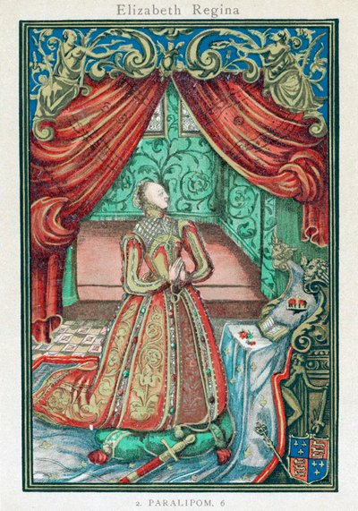 伊丽莎白一世，英格兰和爱尔兰女王，1569年 作者 不明