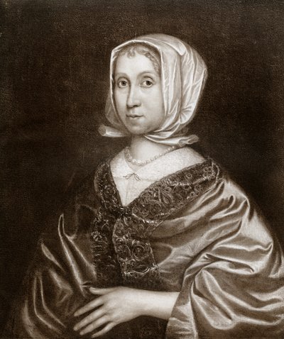 Elizabeth Steward，奥利弗·克伦威尔（Oliver Cromwell）的母亲，17世纪，1899年 作者 不明