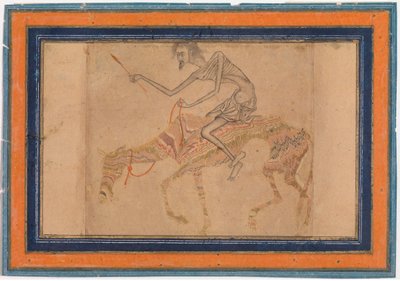 憔悴的马和骑手，约1625年。 作者 不明