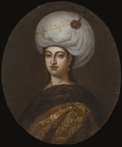 Emetullah RabiaGülnus苏丹1642-1715年，苏丹穆罕默德四世最喜欢的同伙， 作者 不明