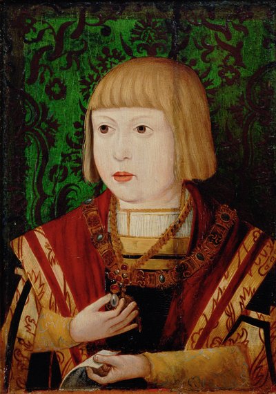 费迪南德一世（Ferdinand I）1503-1564年，享年十或十二岁，c。 1520 作者 Unbekannt