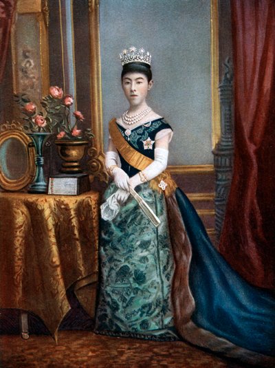 19世纪末至20世纪初，日本女皇同修（Shoken） 作者 不明