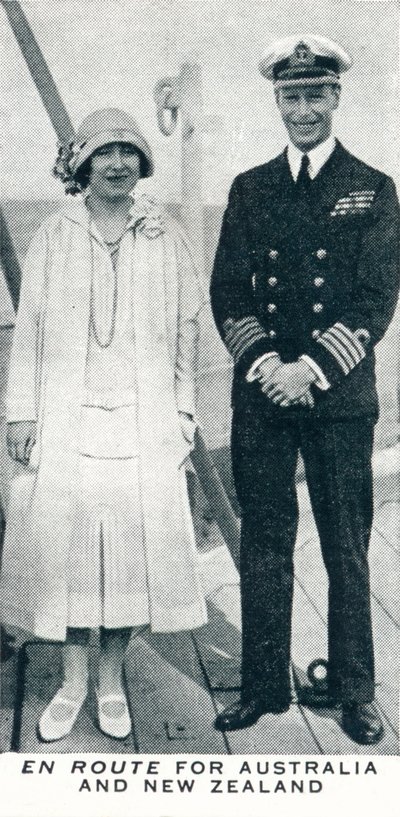 前往澳大利亚和新西兰的途中，1927年1937年 作者 不明