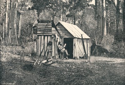 1896年澳大利亚Squ屋营地 作者 不明