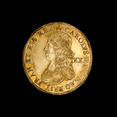 英国黄金双冠硬币 作者 不明