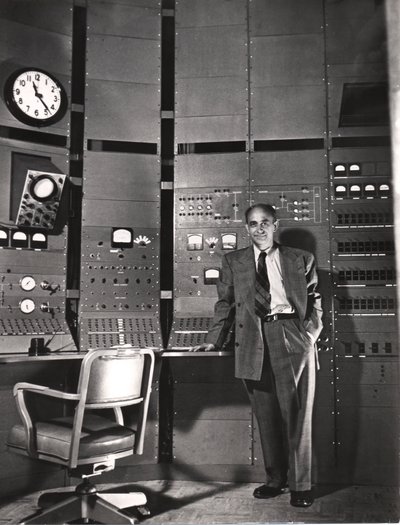 恩里科·费米（Enrico Fermi），意大利裔美国核物理学家，c1942 作者 不明