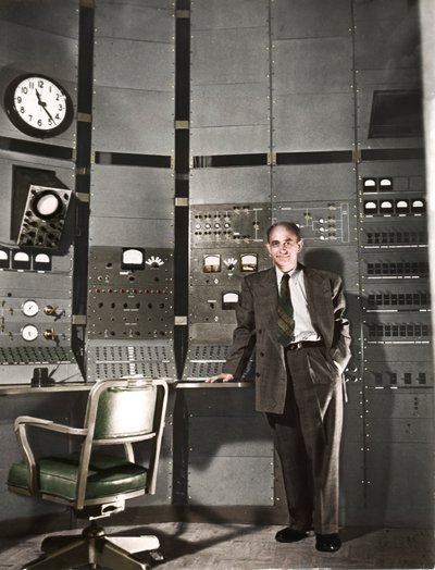 恩里科·费米（Enrico Fermi），意大利裔美国核物理学家，c1942 作者 不明