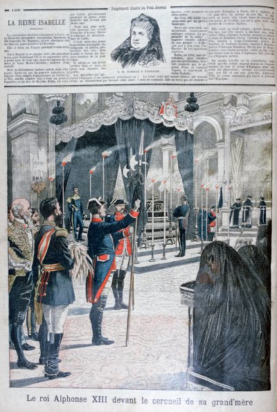 西班牙伊莎贝拉二世的墓穴，埃斯科里亚尔修道院，1904年 作者 不明