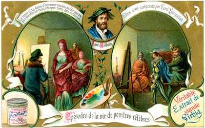 著名画家生平集：汉斯·霍尔拜因（Hans Holbein），c1900年 作者 不明