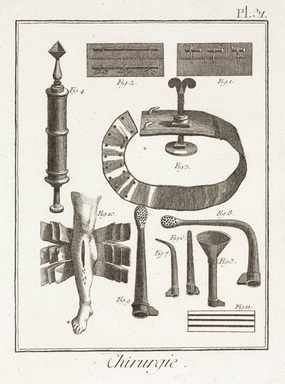 Equipment, Early-Modern Surgical devices 作者 不明