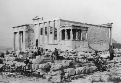 Erechtheion，雅典，希腊，c1920s-c1930s 作者 不明