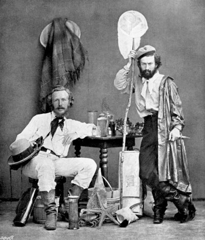 德国动物学家和进化论者恩斯特·海克尔（Ernst Haeckel），1867年在加那利群岛 作者 不明