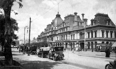阿根廷布宜诺斯艾利斯宪法车站，建于1920年代 作者 不明