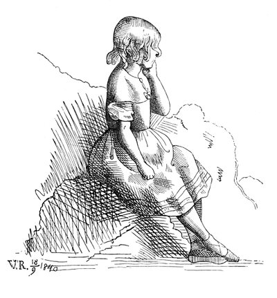 维多利亚女王的蚀刻，1840年，1900年 作者 不明