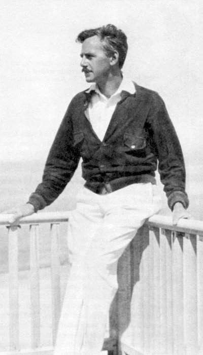 尤金·格拉德斯通·欧尼尔（Eugene Gladstone ONeil），美国剧作家，1920年左右 作者 不明