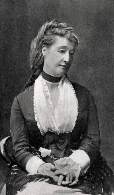 Eugenie de Montijo，法国拿破仑三世皇后，c1865-1875年 作者 不明