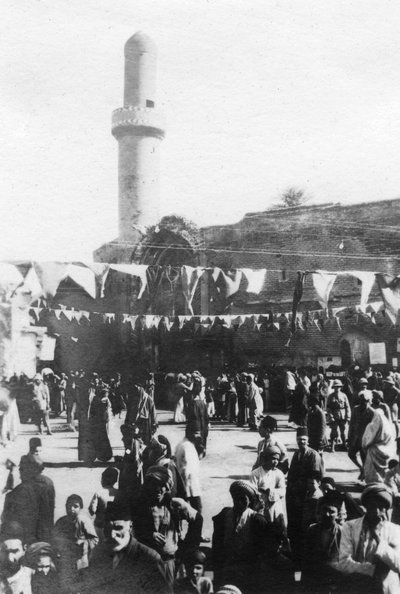 伊拉克巴格达交易广场，1917-1919年 作者 不明