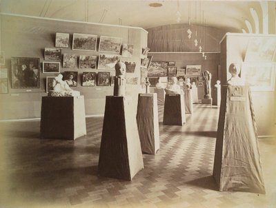 1910年代，俄罗斯文学艺术协会之家展厅 作者 不明
