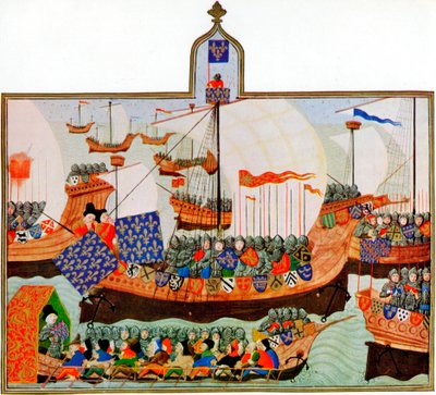 对抗非洲海盗的探险，1390年 作者 不明