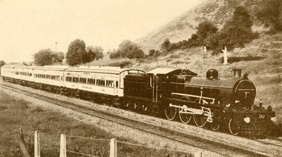 快车，孟买，巴罗达和印度中部铁路，1930年。 作者 不明