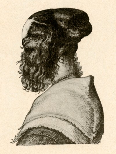 理发的时尚风格，查理一世和二世统治时期，c1620-1680，1937年。 作者 不明