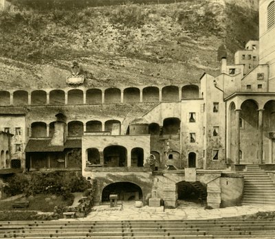 奥地利萨尔茨堡Felsenreitschule的浮士德镇，建于1935年。 作者 不明