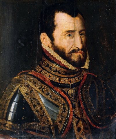 费尔南多·阿尔瓦雷斯·德·托莱多，阿尔巴公爵（1507-1582），十六世纪下半叶。 作者 Unbekannt