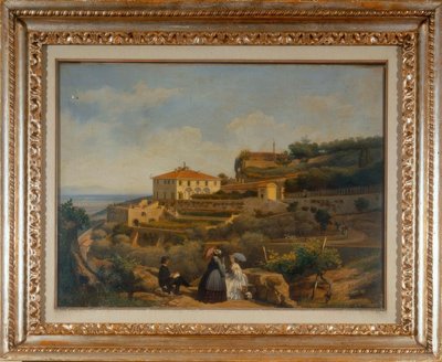Fiesole，Villa Medici -宝石。 1869年 作者 不明