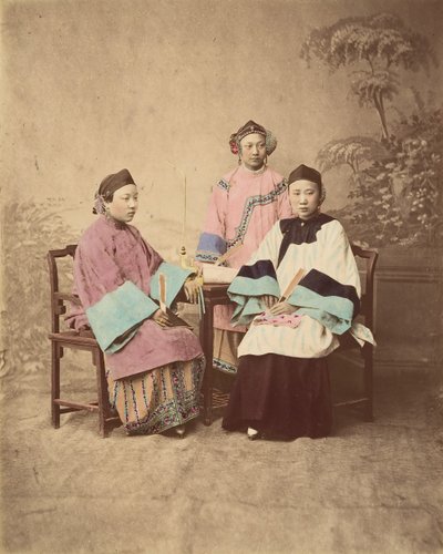 朗克绍夫的妻子，1870年代。 作者 不明
