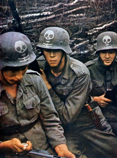 1943年，来自步兵团的芬兰士兵 作者 不明