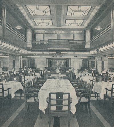 1937年，百慕大女王一流的就餐轿车 作者 不明