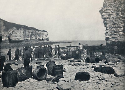 弗兰堡-渔民在工作，1895年 作者 不明