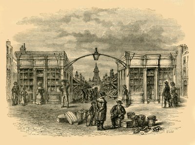 机队市场，c1872。 作者 不明