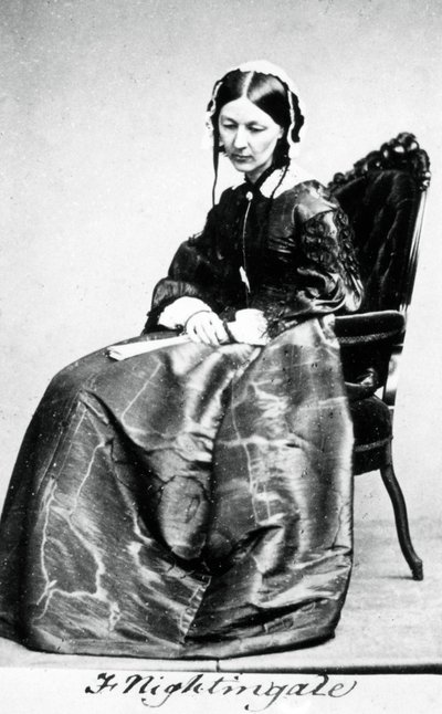 弗洛伦斯·南丁格尔1820-1910，1854年 作者 不明