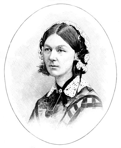 弗洛伦斯·南丁格尔1820-1910，英国护士 作者 不明