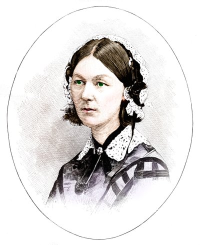 弗洛伦斯·南丁格尔1820-1910，英国护士 作者 不明