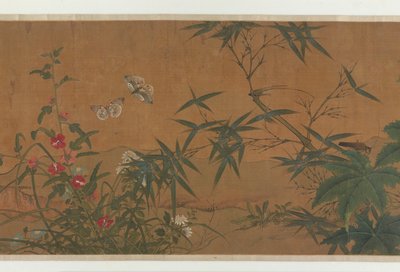 花，鸟，和昆虫，15世纪。 作者 不明