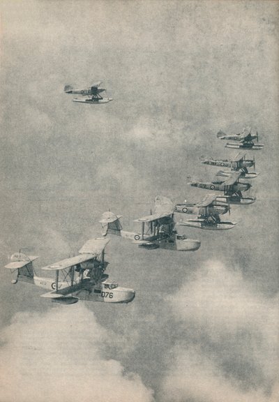 皇家海军航空母舰的飞行船和水上飞机，c1936 c1937 作者 不明