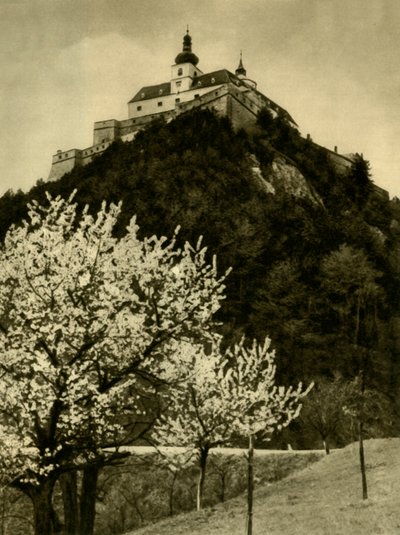 Forchtenstein城堡，布尔根兰州，奥地利，c1935年。 作者 不明