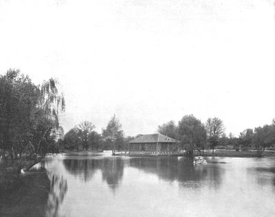 美国密苏里州圣路易斯森林公园，摄于1900年。 作者 不明