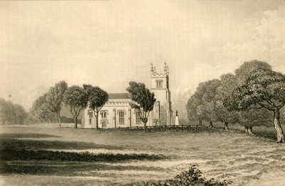 弗兰特教堂（Frant Church），1835年。 作者 不明