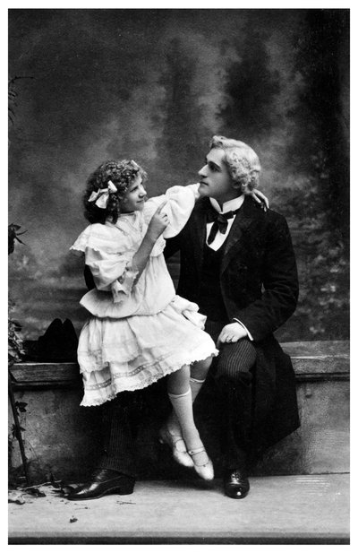 Fred D Daviss和Flossie Hale Daviss，演员，c1890-1919 作者 不明