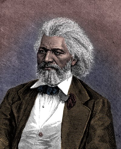 弗雷德里克·道格拉斯（Frederick Douglass）1817-1895年，美国外交官，废奴主义者和作家，1875年 作者 不明