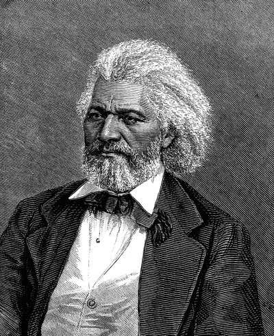 弗雷德里克·道格拉斯（Frederick Douglass）1817-1895年，美国外交官，废奴主义者和作家，1875年 作者 不明