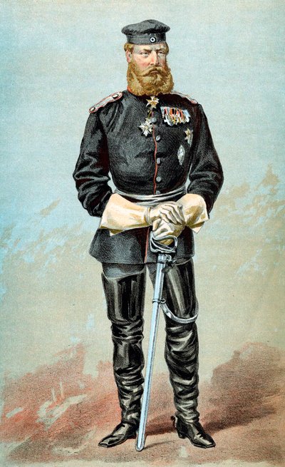 腓特烈三世1831-1888年，德国皇帝，1870年 作者 不明