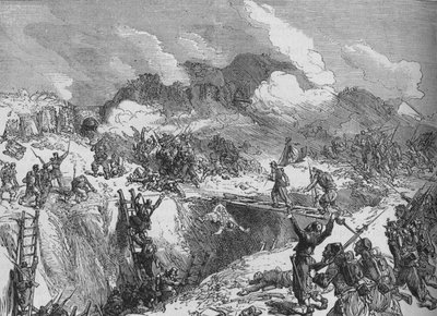 法国对马拉科夫的进攻，c1880 作者 不明
