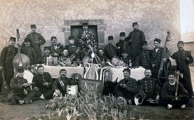 法国外籍军团圣诞节，阿尔及利亚，1910年 作者 不明