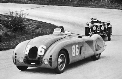 1936年法国大奖赛：新的精简布加迪赛车，随后是莱利车，1936年和1937年 作者 不明